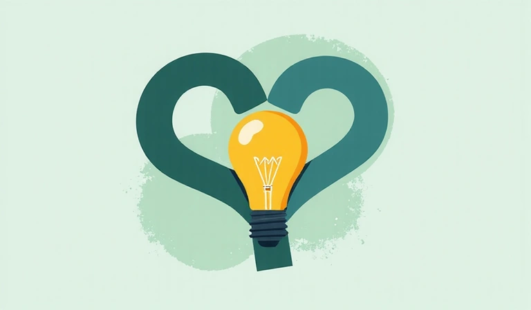 Abstract image of question marks and lightbulb representing answers